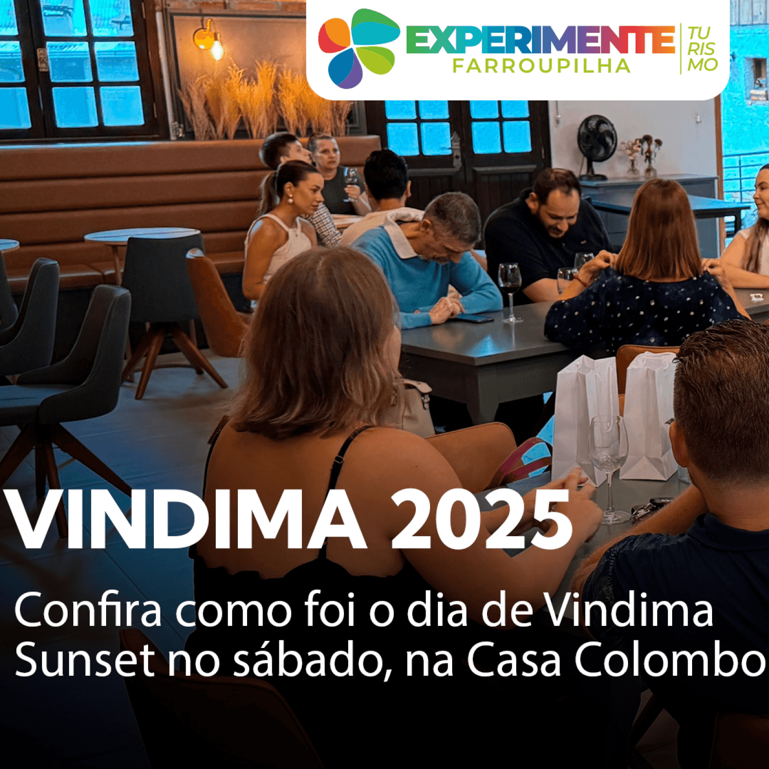 Foto de capa da notícia Vindima Sunset é sucesso na Casa Colombo